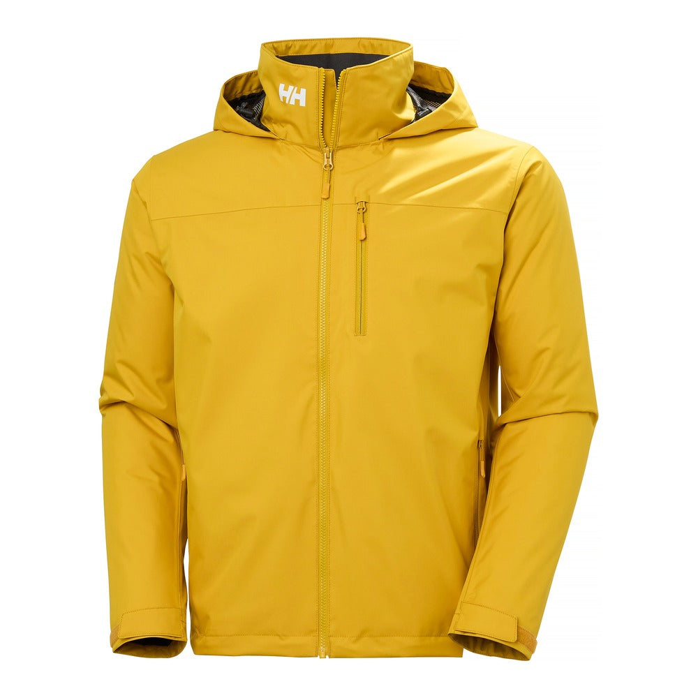 Helly Hansen Men’s Crew Hooded Midlayer Jacket 2.0 - Yellow Moss