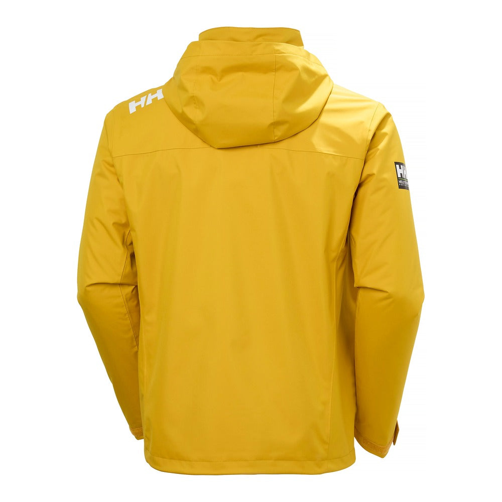 Helly Hansen Men’s Crew Hooded Midlayer Jacket 2.0 - Yellow Moss