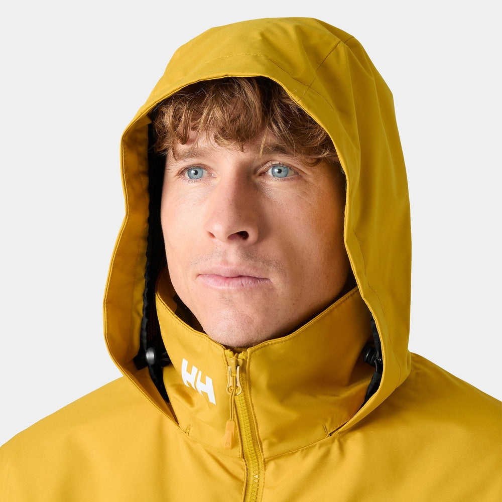 Helly Hansen Men’s Crew Hooded Midlayer Jacket 2.0 - Yellow Moss