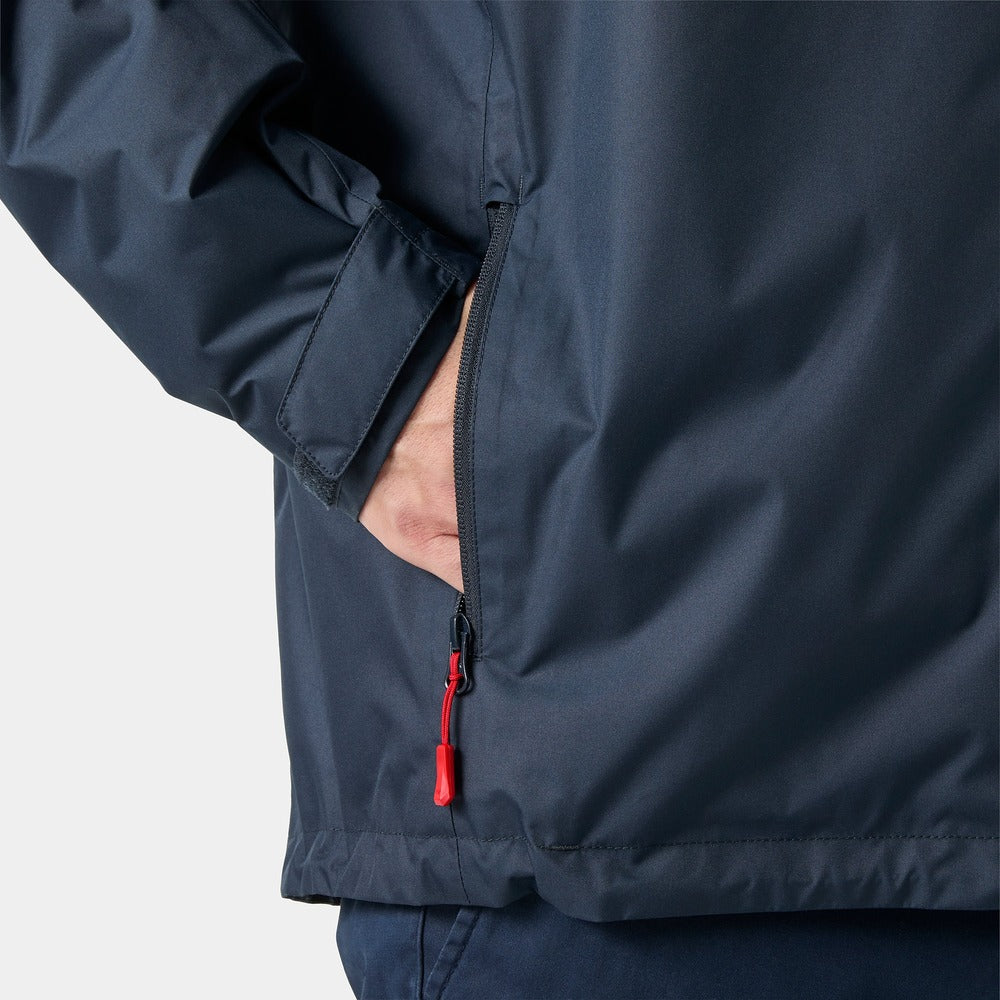 Helly Hansen Men’s Crew Hooded Midlayer Jacket 2.0 - Navy