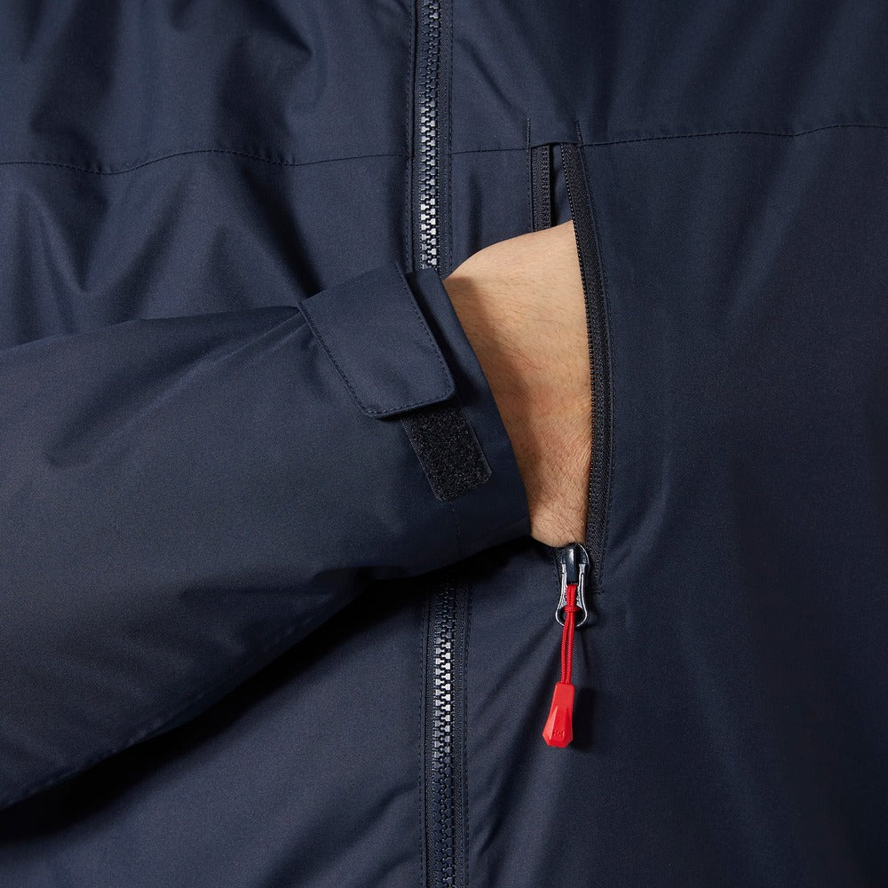 Helly Hansen Men’s Crew Hooded Midlayer Jacket 2.0 - Navy