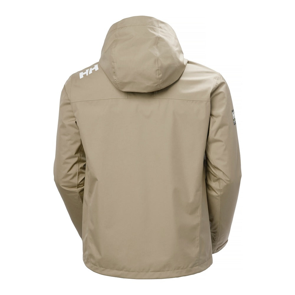 Helly Hansen Men’s Crew Hooded Midlayer Jacket 2.0 - Pebble