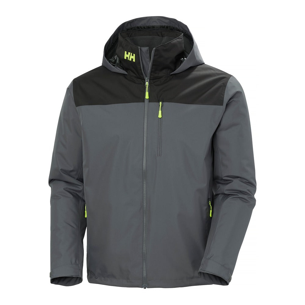 Helly Hansen Men’s Crew Hooded Midlayer Jacket 2.0 - Thunder Grey