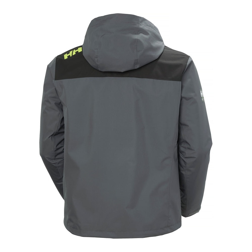 Helly Hansen Men’s Crew Hooded Midlayer Jacket 2.0 - Thunder Grey