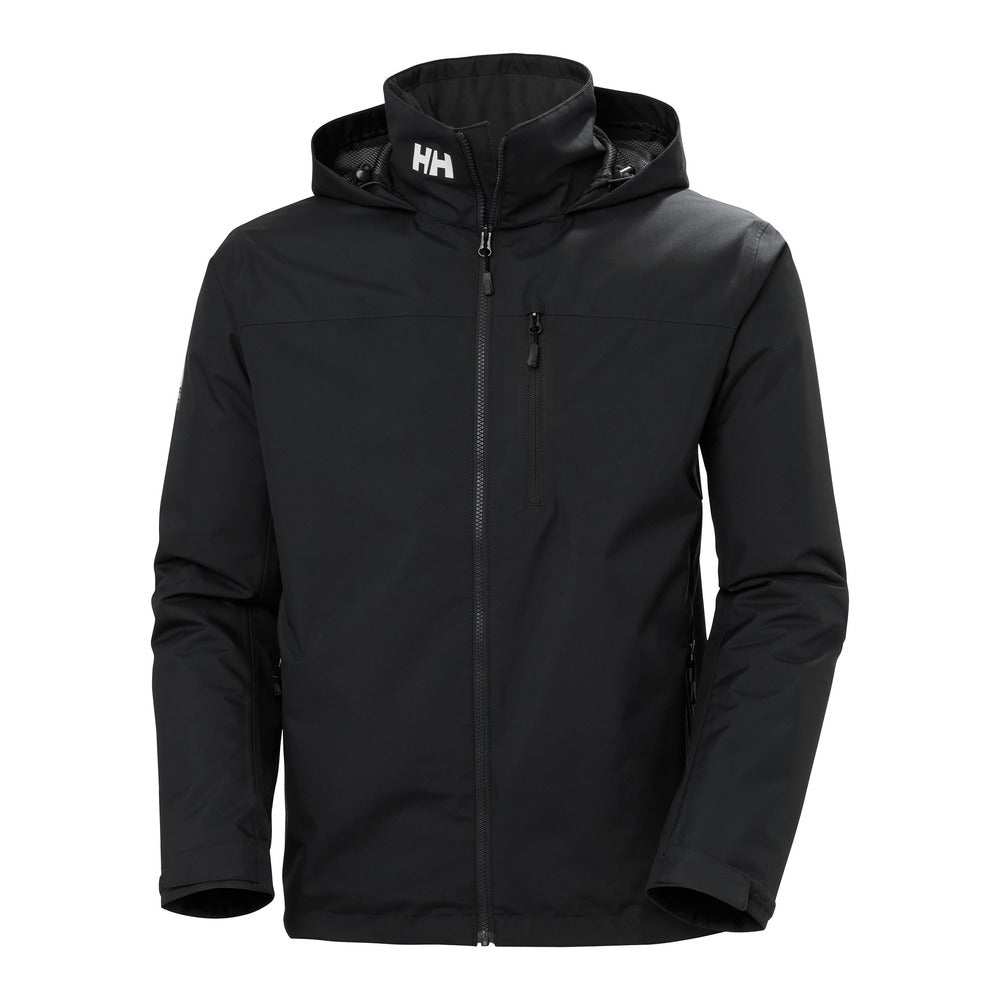 Helly Hansen Men’s Crew Hooded Midlayer Jacket 2.0 - Black