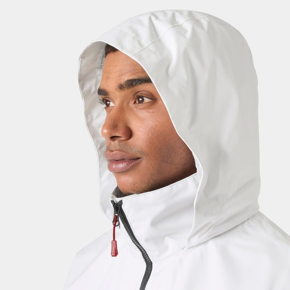 Helly Hansen Men’s Crew Hooded Jacket 2.0 - White