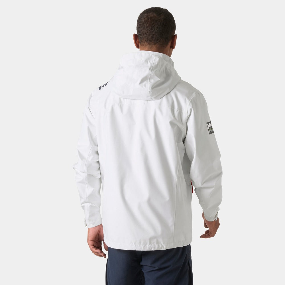 Helly Hansen Men’s Crew Hooded Jacket 2.0 - White
