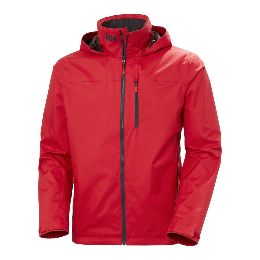 Helly Hansen Men’s Crew Hooded Jacket 2.0 - Red