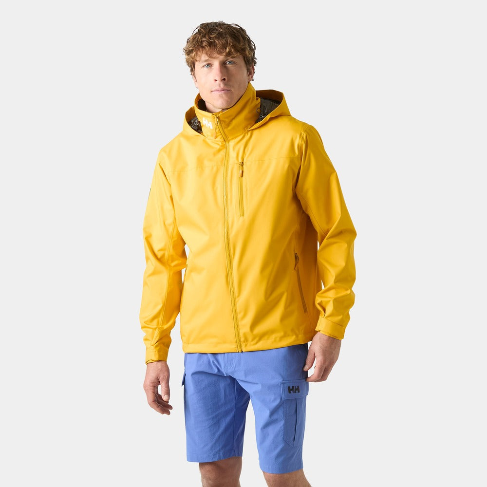 Helly Hansen Men’s Crew Hooded Jacket 2.0 - Essential Yellow