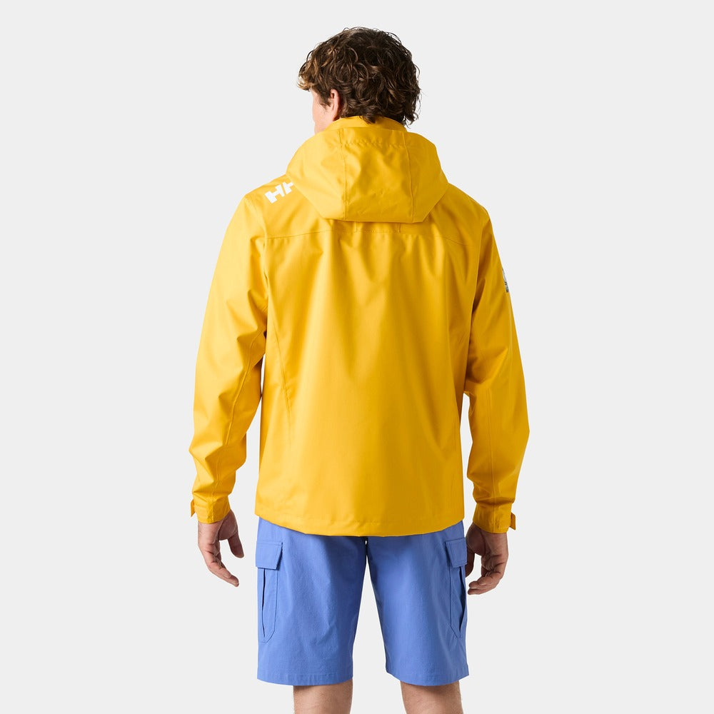 Helly Hansen Men’s Crew Hooded Jacket 2.0 - Essential Yellow
