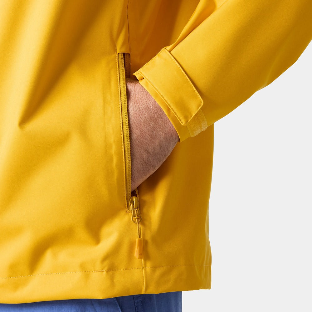 Helly Hansen Men’s Crew Hooded Jacket 2.0 - Essential Yellow