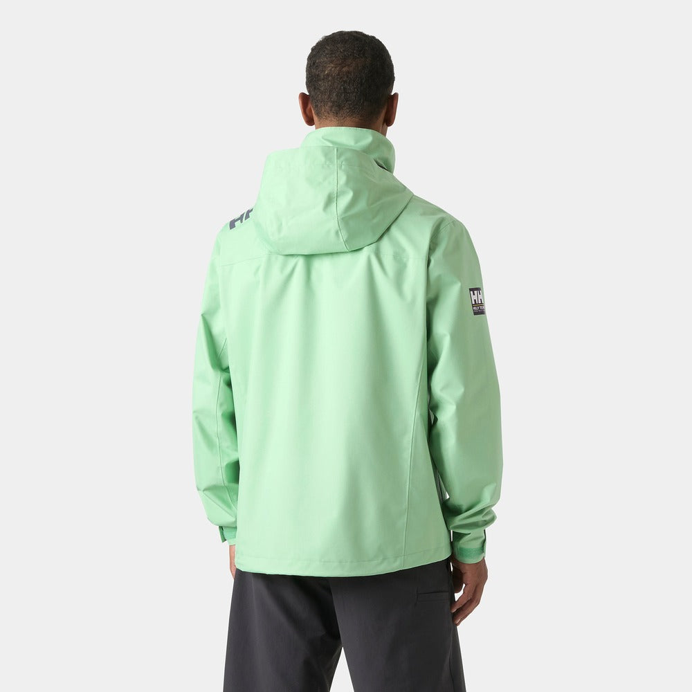 Helly Hansen Men’s Crew Hooded Jacket 2.0 - Green Wave