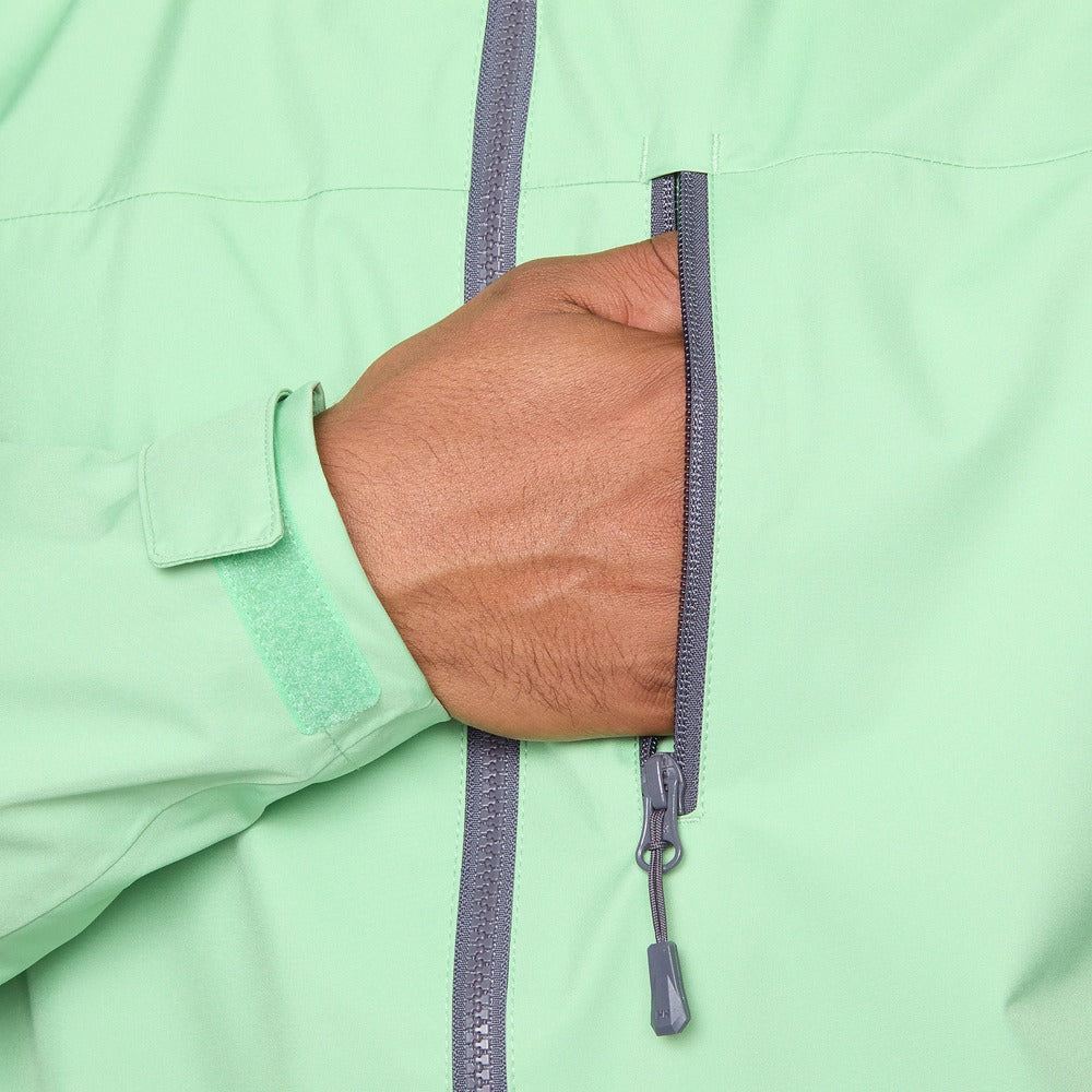 Helly Hansen Men’s Crew Hooded Jacket 2.0 - Green Wave