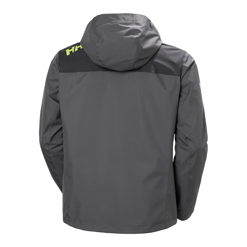 Helly Hansen Men’s Crew Hooded Jacket 2.0 - Thunder Grey