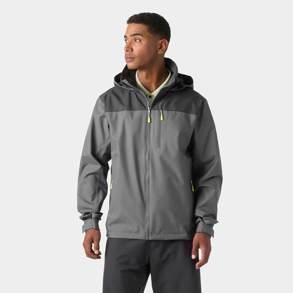 Helly Hansen Men’s Crew Hooded Jacket 2.0 - Thunder Grey