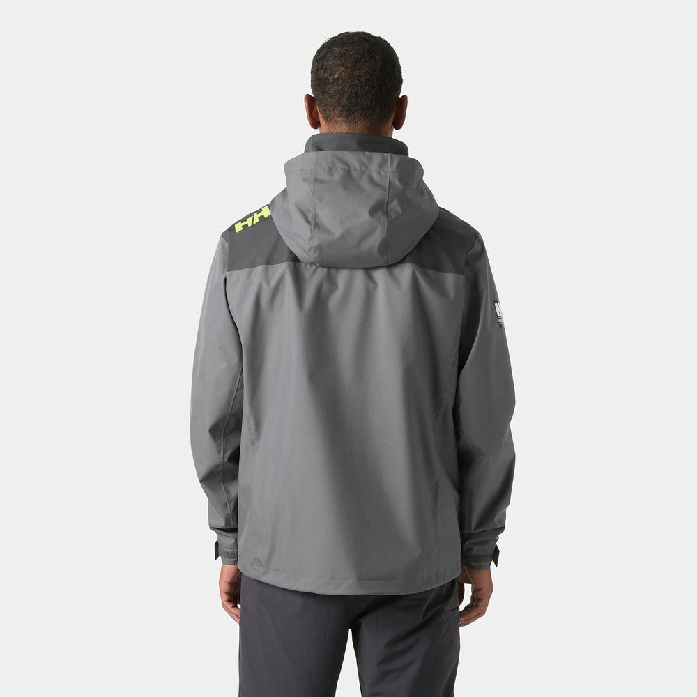 Helly Hansen Men’s Crew Hooded Jacket 2.0 - Thunder Grey