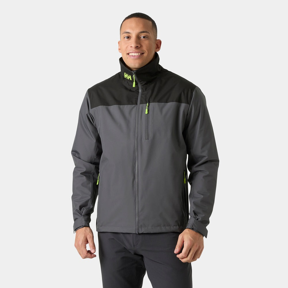 Helly Hansen Men’s Crew Midlayer Jacket 2.0 - Thunder Grey