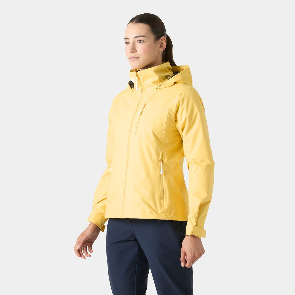 Helly Hansen Women’s Crew Hooded Midlayer Jacket 2.0 - Hay Yellow