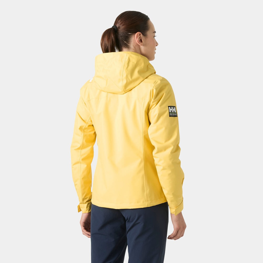 Helly Hansen Women’s Crew Hooded Midlayer Jacket 2.0 - Hay Yellow