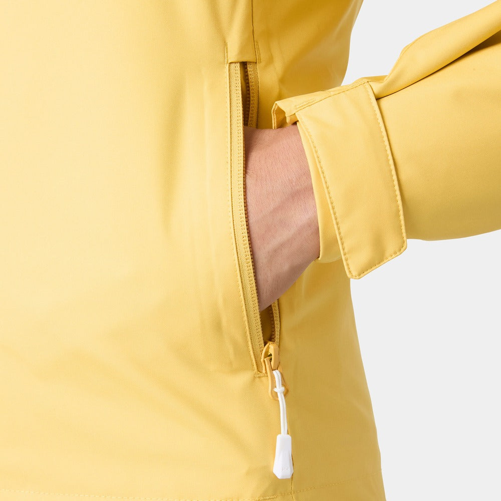 Helly Hansen Women’s Crew Hooded Midlayer Jacket 2.0 - Hay Yellow