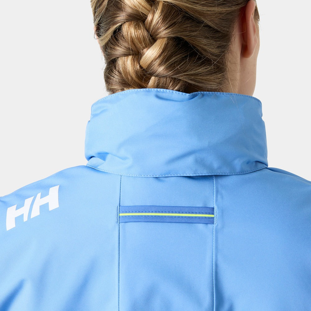 Helly Hansen Women’s Crew Hooded Midlayer Jacket 2.0 - Skagen Blue