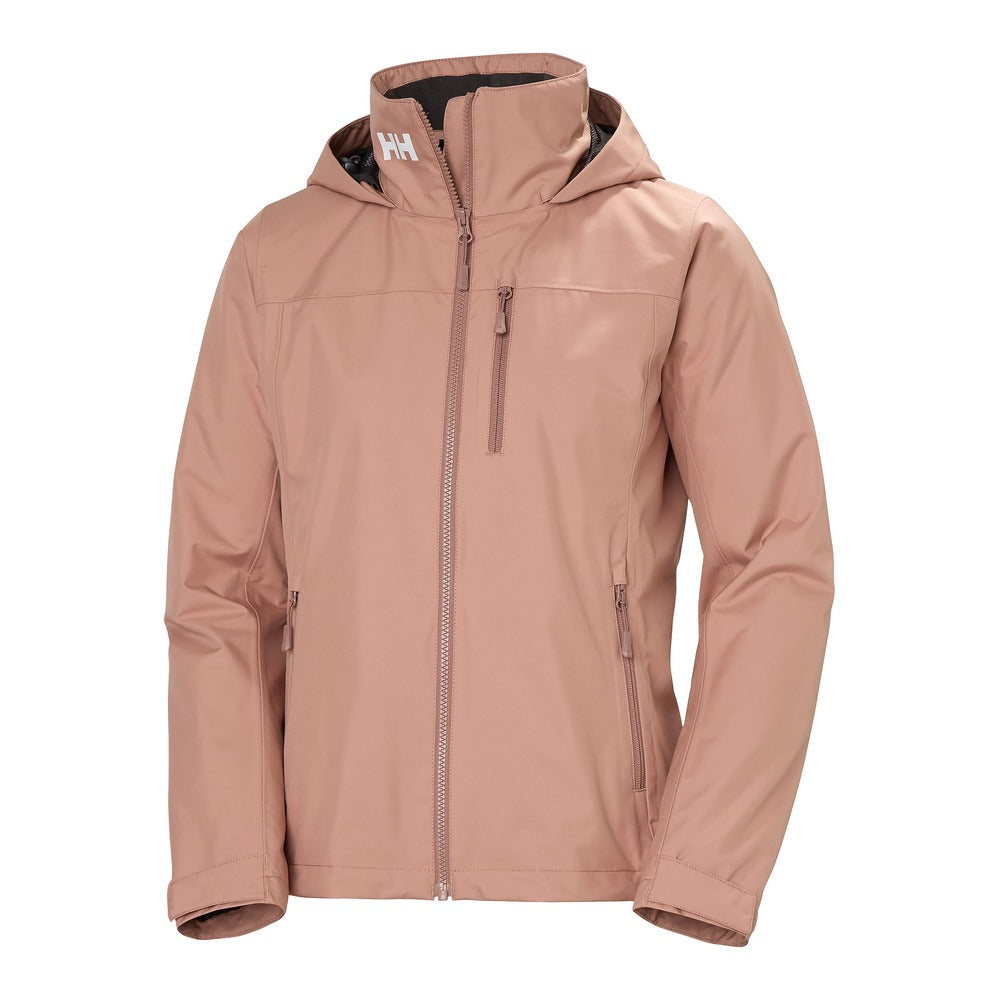 Helly Hansen Women’s Crew Hooded Midlayer Jacket 2.0 - Mocha Mousse
