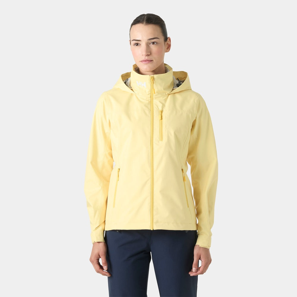 Helly Hansen Women’s Crew Hooded Jacket 2.0 - Yellow Cream