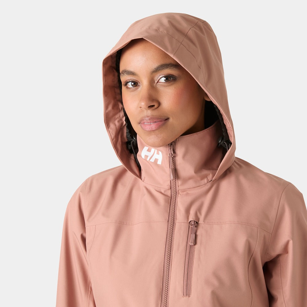Helly Hansen Women’s Crew Hooded Jacket 2.0 - Mocha Mousse