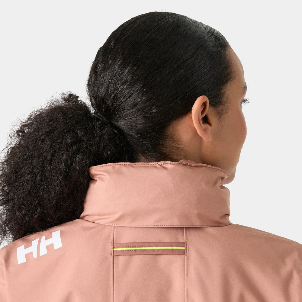 Helly Hansen Women’s Crew Hooded Jacket 2.0 - Mocha Mousse