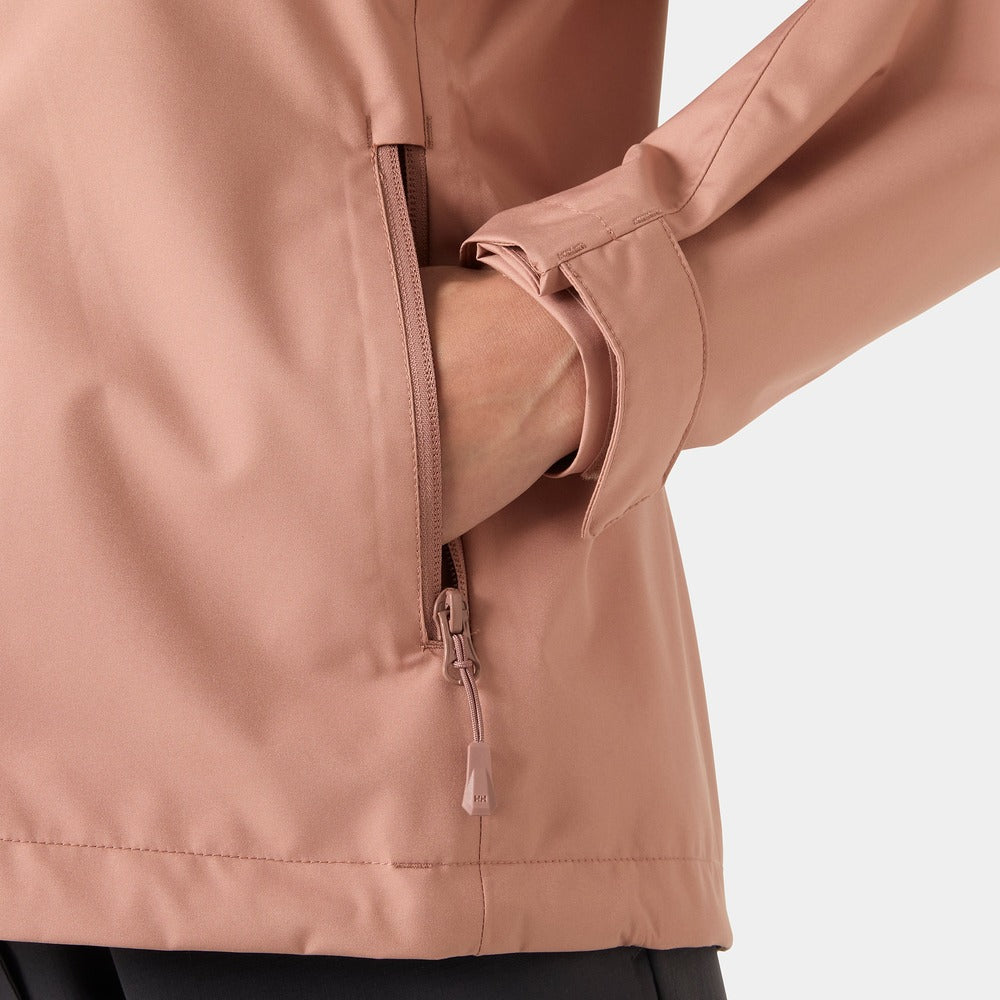 Helly Hansen Women’s Crew Hooded Jacket 2.0 - Mocha Mousse