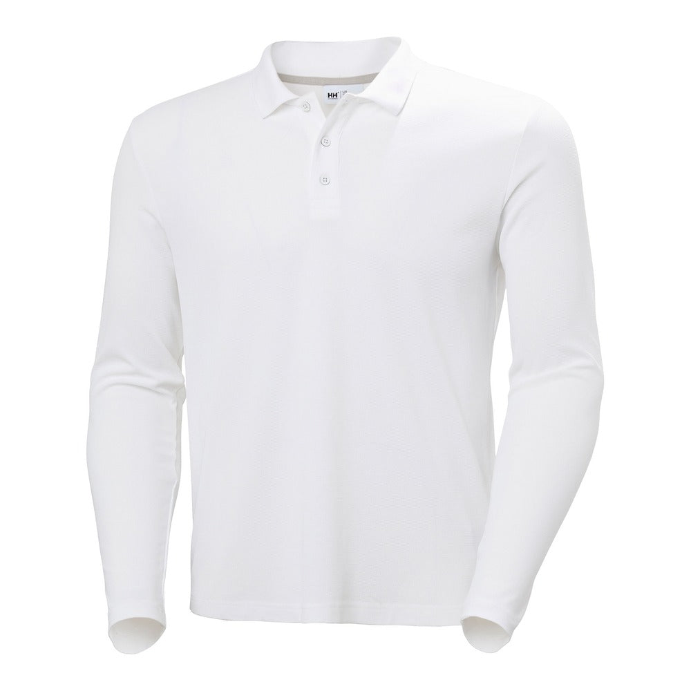 Helly Hansen Men's Crewline LS Polo - White