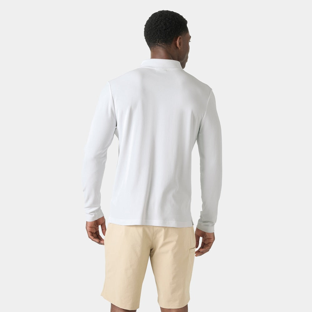 Helly Hansen Men's Crewline LS Polo - White