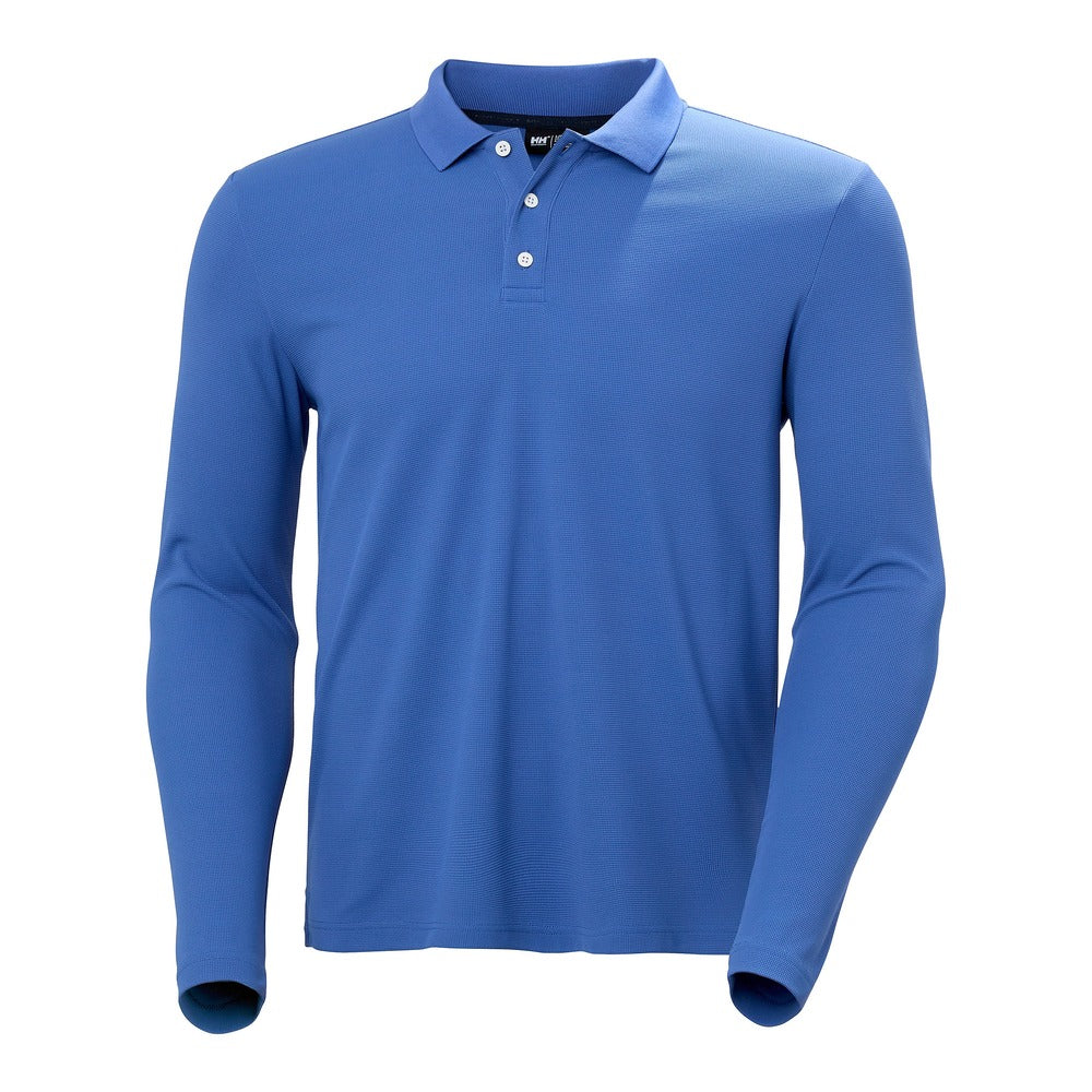 Helly Hansen Men's Crewline LS Polo - Regatta Blue