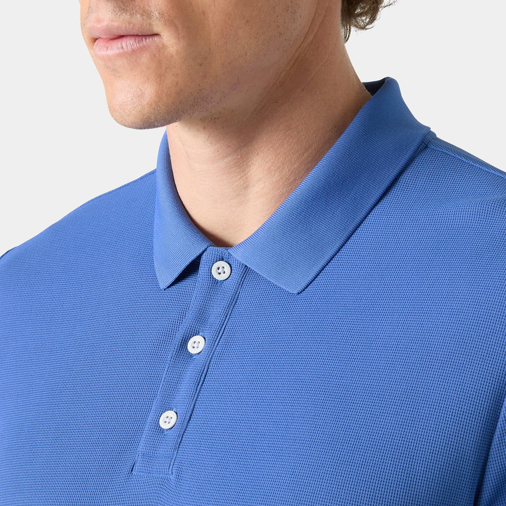 Helly Hansen Men's Crewline LS Polo - Regatta Blue