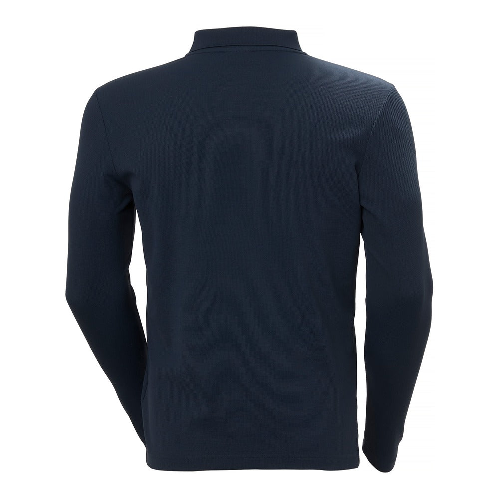 Helly Hansen Men's Crewline LS Polo - Navy