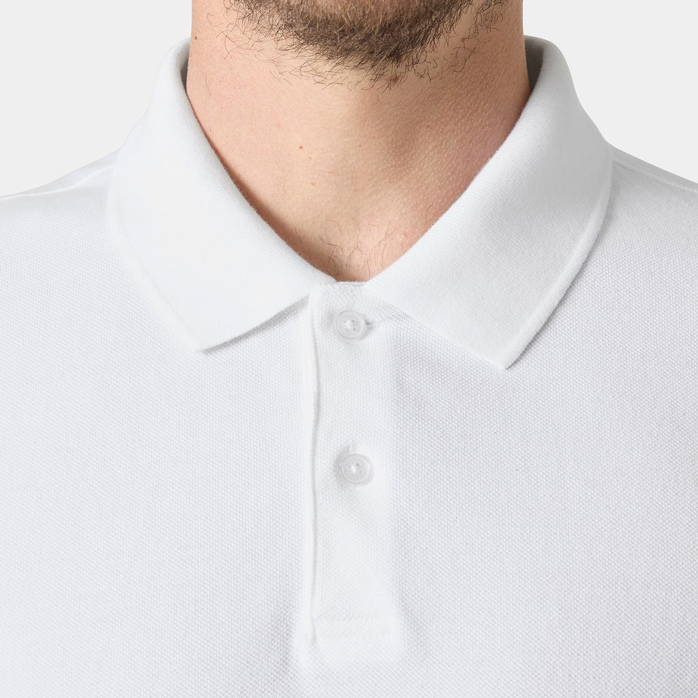 Helly Hansen Men's Crew Polo Pique - White