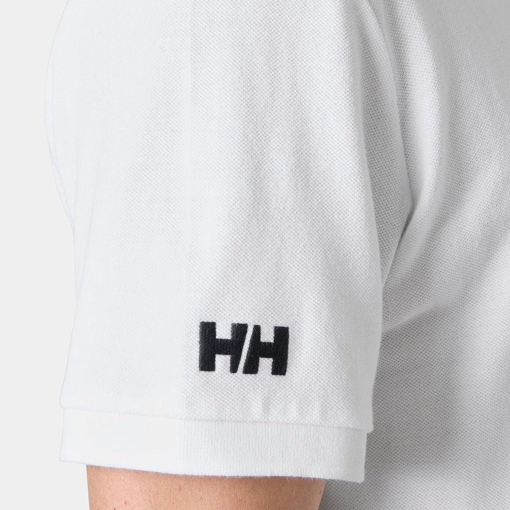 Helly Hansen Men's Crew Polo Pique - White