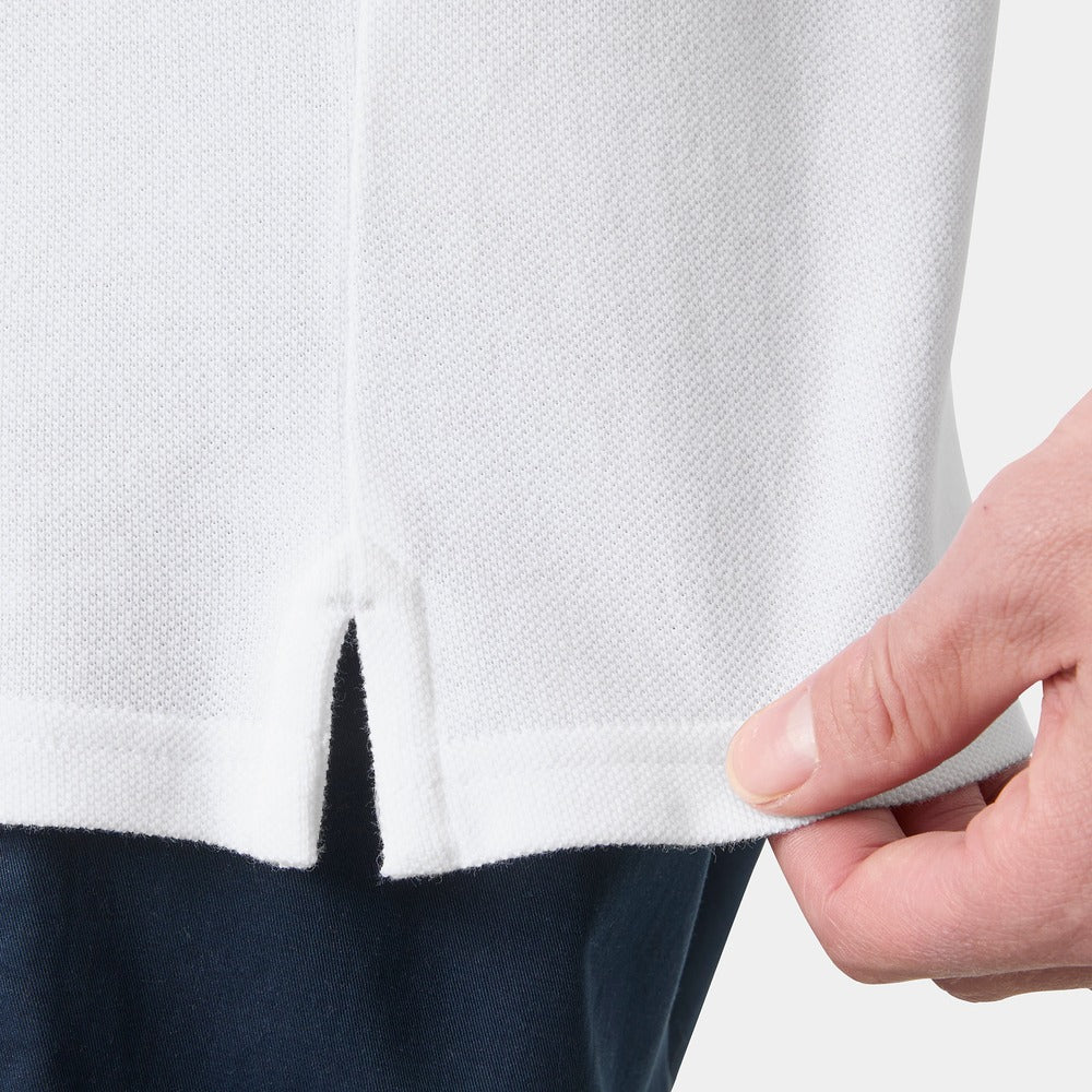Helly Hansen Men's Crew Polo Pique - White
