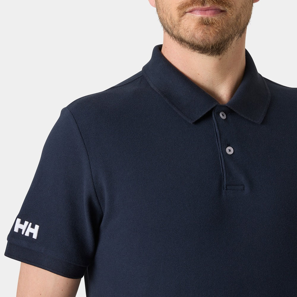 Helly Hansen Men's Crew Polo Pique - Navy