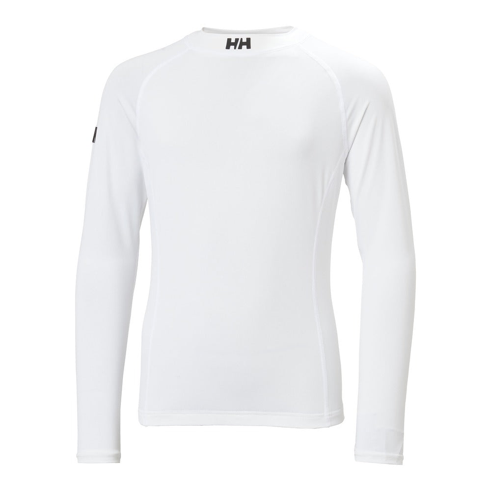 Helly Hansen Juniors' Waterwear Rashguard - White