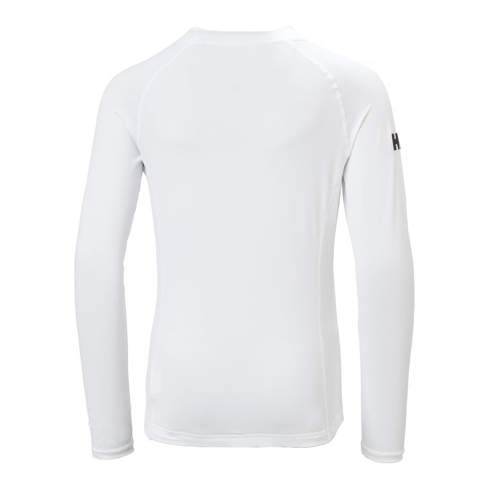 Helly Hansen Juniors' Waterwear Rashguard - White