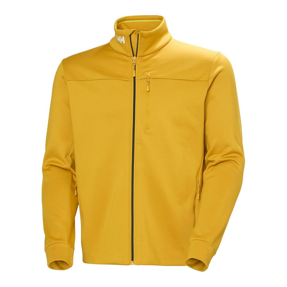 Helly Hansen Men’s Crew Fleece Jacket - Yellow Moss