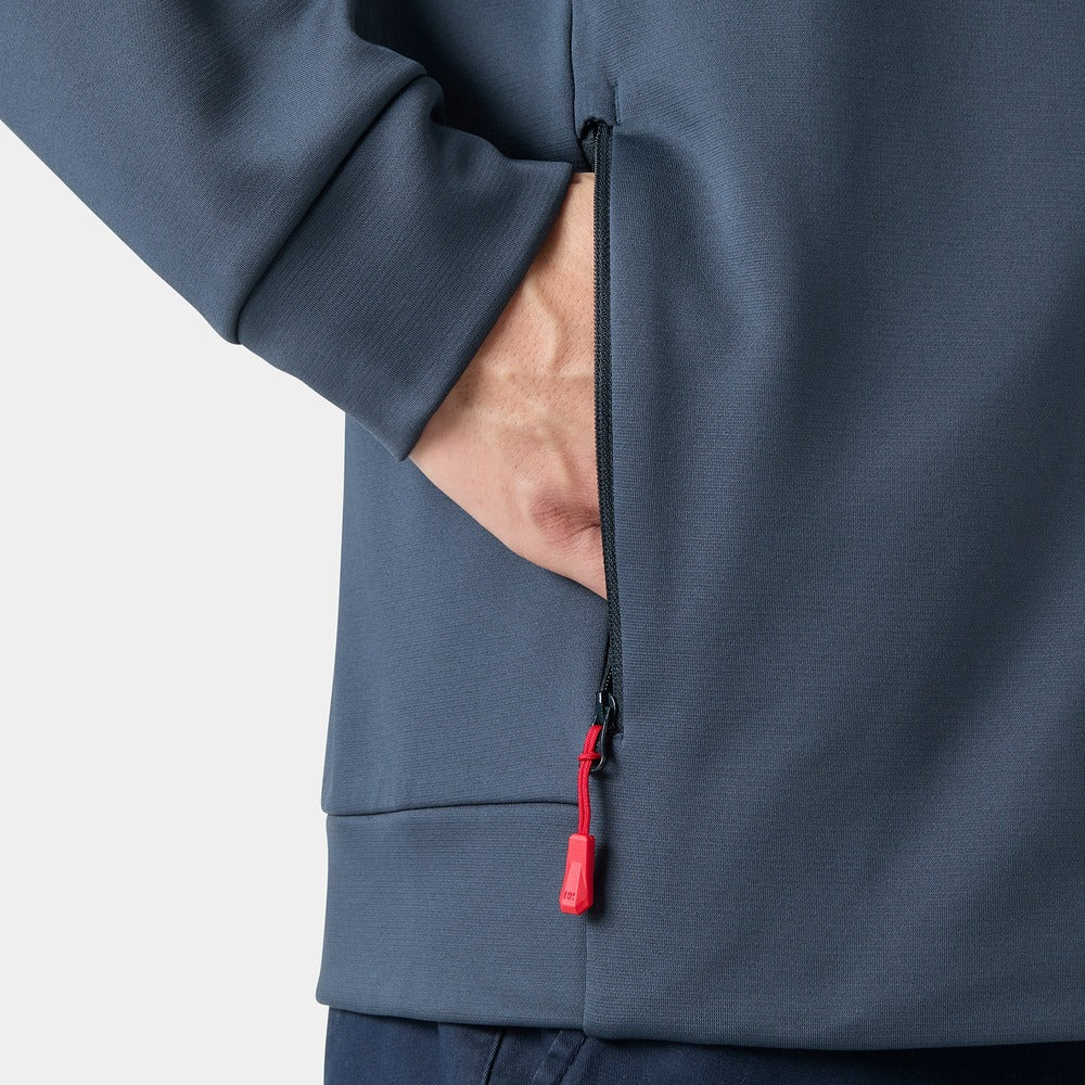 Helly Hansen Men’s Crew Fleece Jacket - Navy