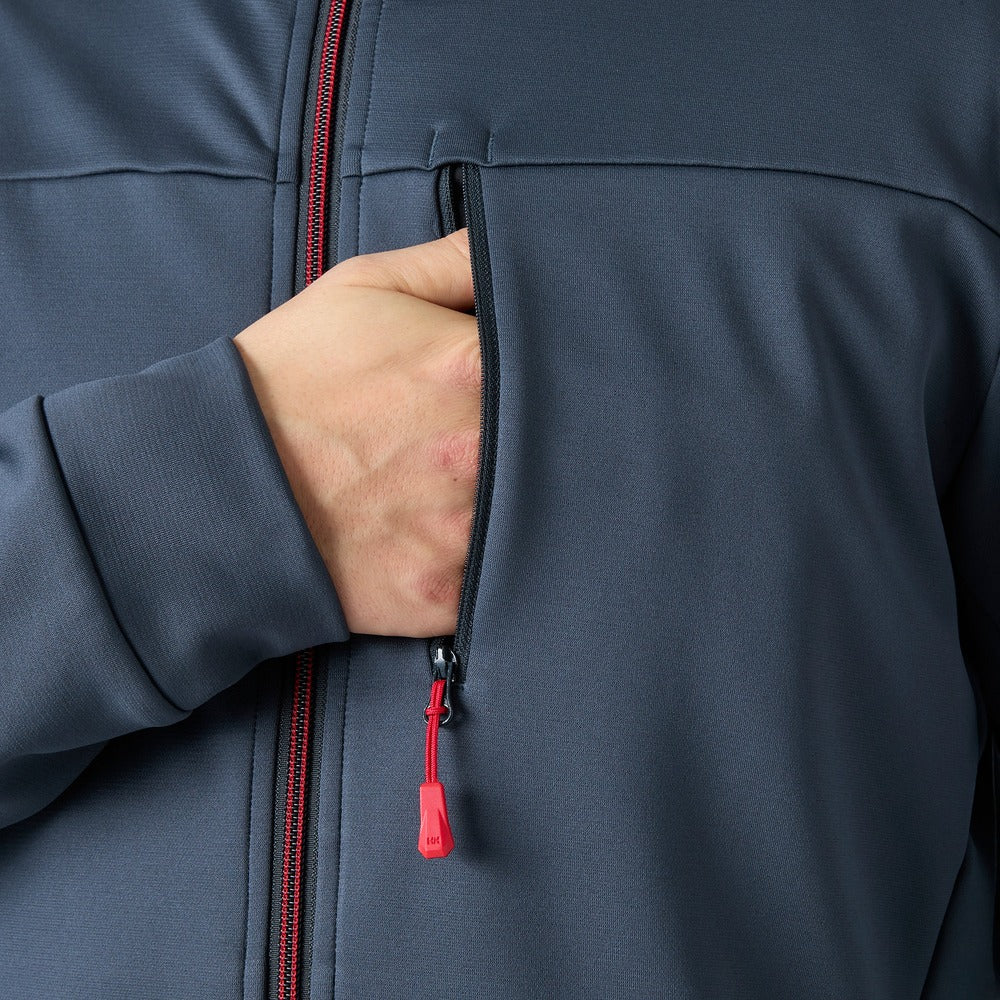 Helly Hansen Men’s Crew Fleece Jacket - Navy