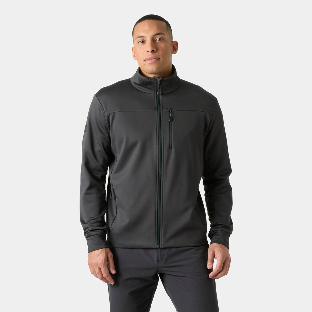 Helly Hansen Men’s Crew Fleece Jacket - Ebony