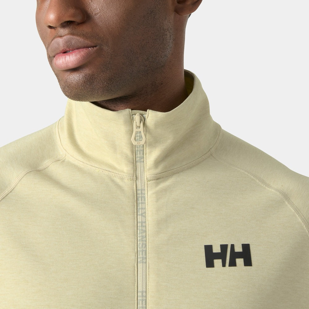 Helly Hansen Men's HP Lite Ocean 1/2 Zip - Khaki Salt