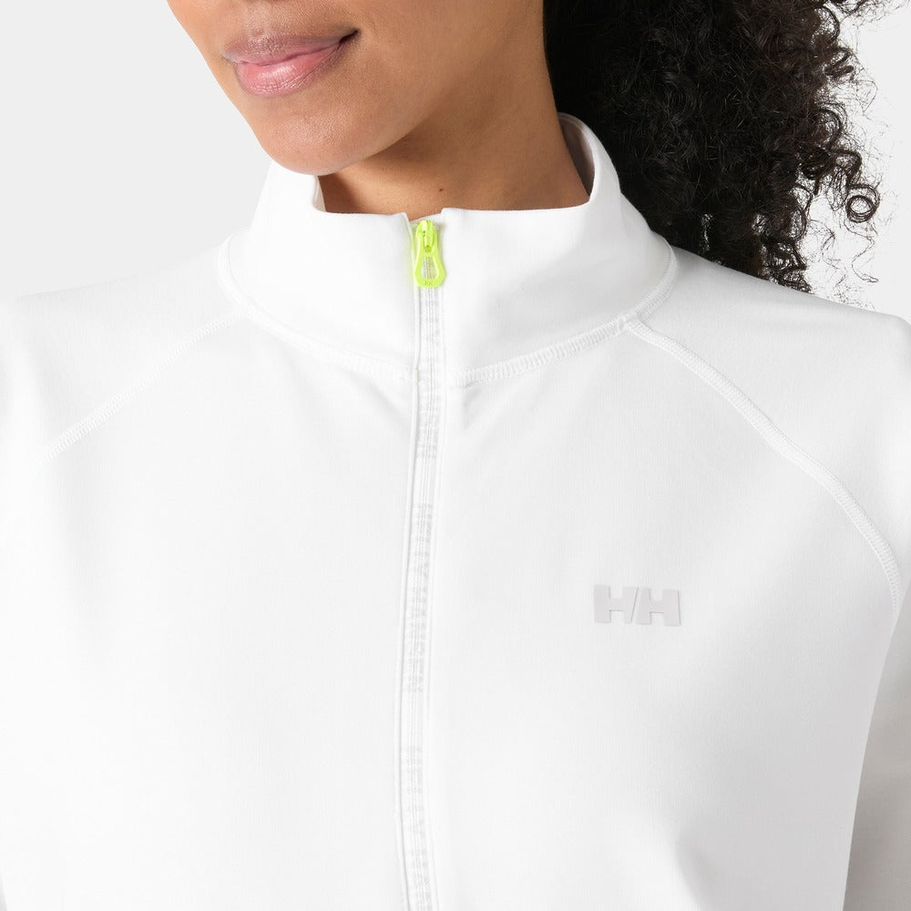 Helly Hansen Women's HP Lite Ocean 1/2 Zip - White