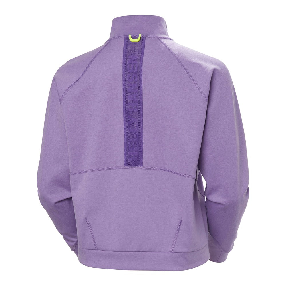 Helly Hansen Women's HP Lite Ocean 1/2 Zip - Foil Purple Melange
