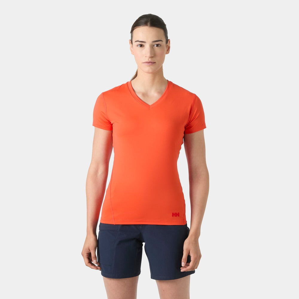 Helly Hansen Women's HP Ocean V T-Shirt - Grenadine