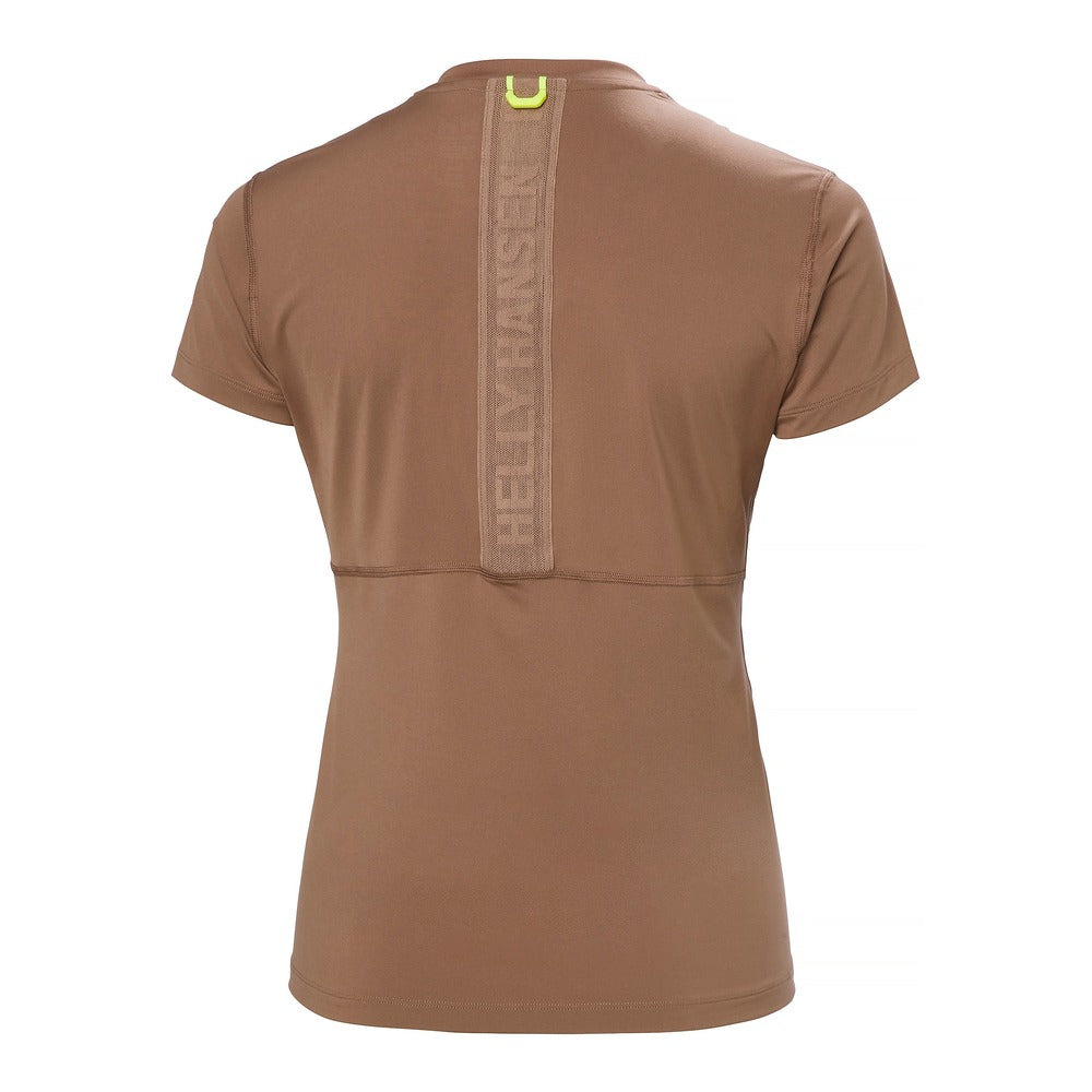Helly Hansen Women's HP Ocean V T-Shirt - Pastel Brick